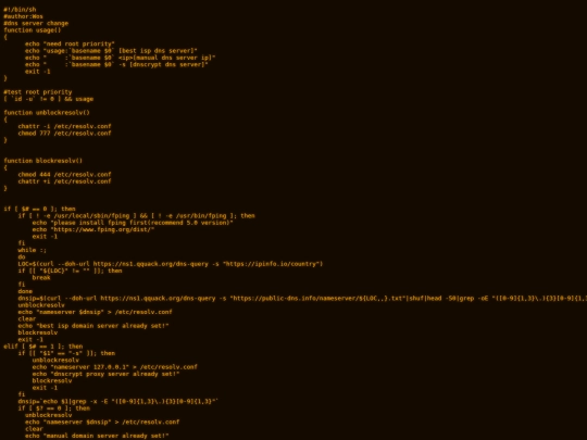 sdns screenshot