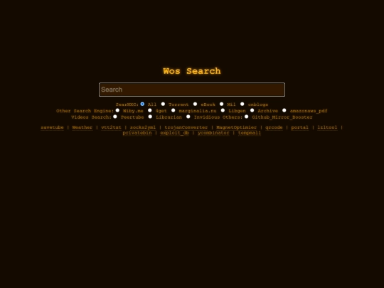 search screenshot