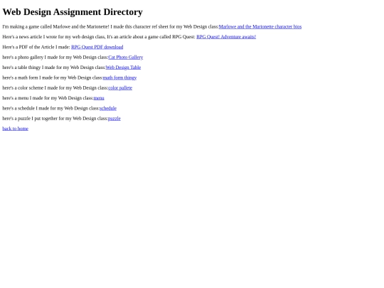 Web-Design-Stuff/Web-Design-Directory screenshot