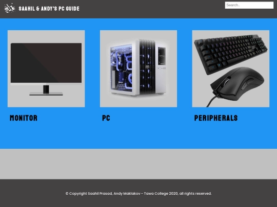 index screenshot