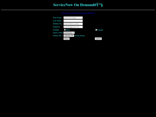 serv/register screenshot