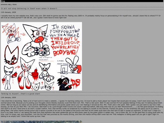 blog screenshot