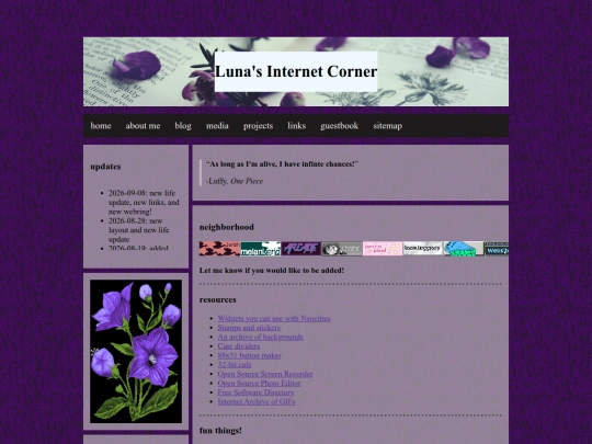 links screenshot