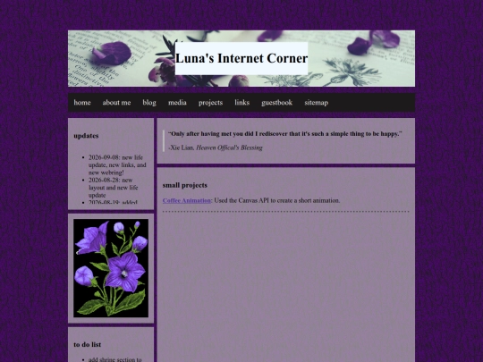 projects screenshot
