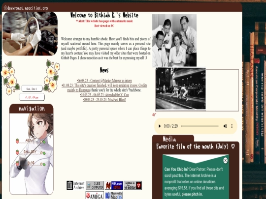 index screenshot