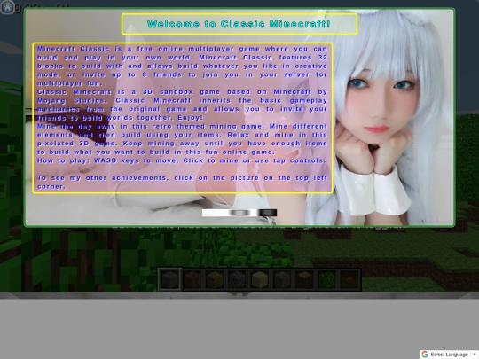 classicminecraft screenshot
