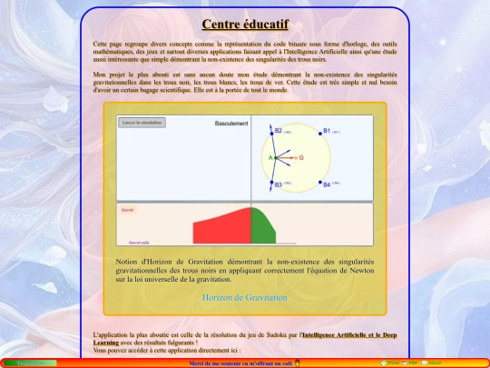 education screenshot