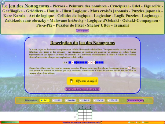 nonogram screenshot
