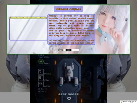 spect screenshot