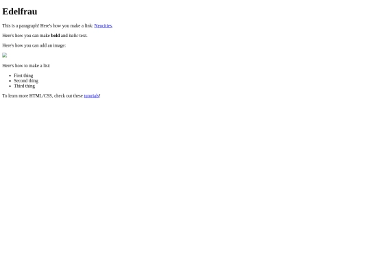 myfirstpage screenshot