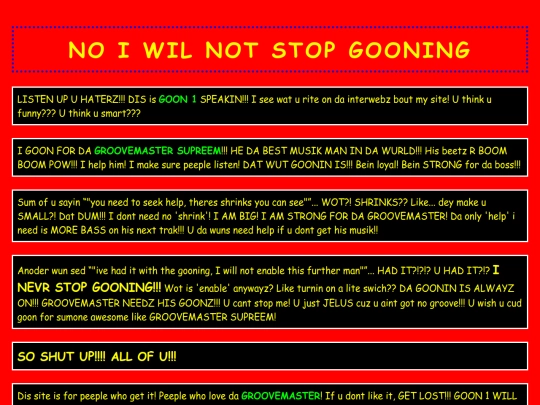 noiwillnotstopgooning screenshot