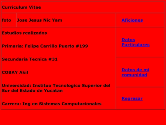 actividad/estudios screenshot