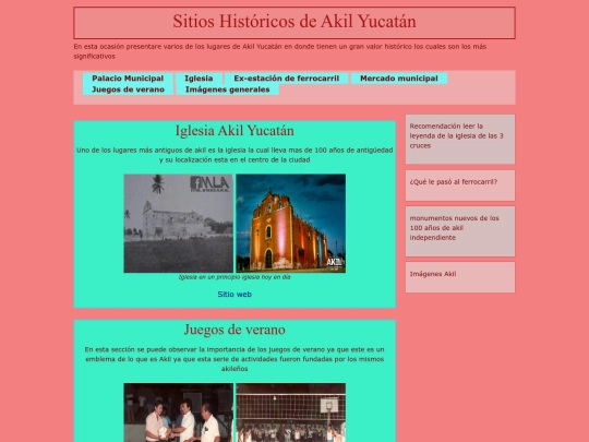 examen/Sitios históricos de mi comunidad screenshot