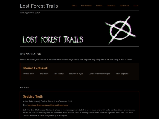 narrative screenshot