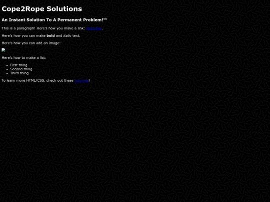 Cope2Rope screenshot