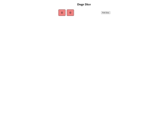 DogeCasino/Dice/game screenshot