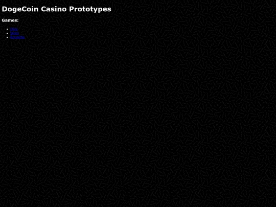 DogeCasino/home screenshot