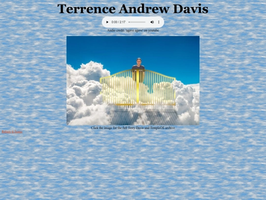 TerryDavisTributePage/temple screenshot