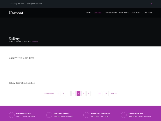 pages/gallery screenshot