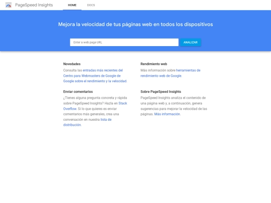 pagespeed screenshot