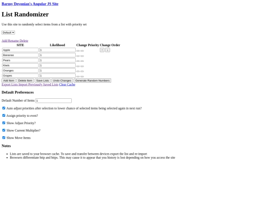 css/randomizer screenshot