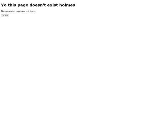 not_found screenshot