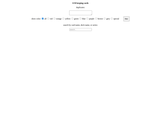 keepingcards0-M screenshot