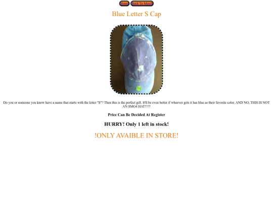 Blue_Letter_S_Cap screenshot