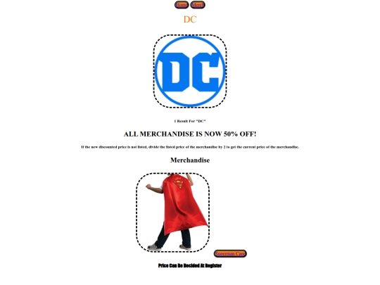 DC screenshot