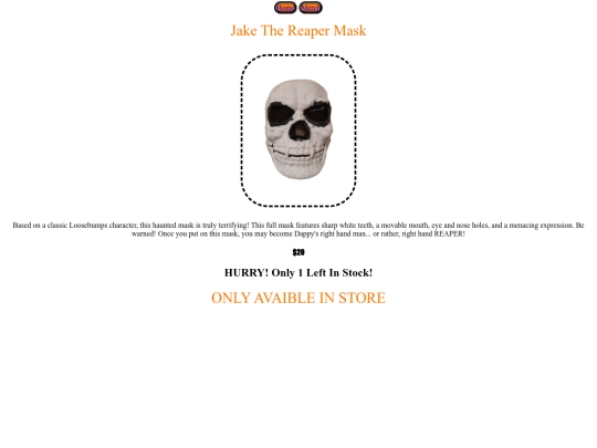 Jake_The_Reaper_Mask screenshot