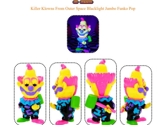 Killer_Klowns_From_Outer_Space_Blacklight_Jumbo_Funko_Pop screenshot