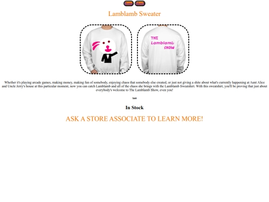 Lamblamb_Sweater screenshot