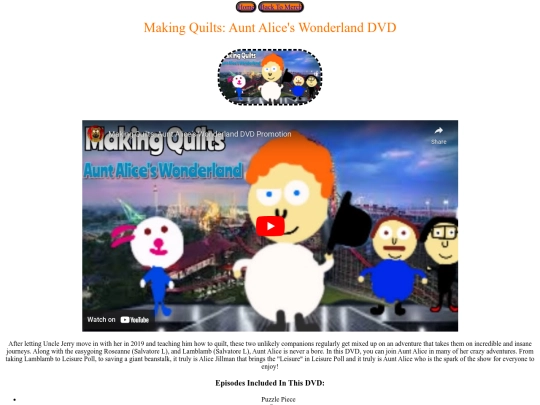 Making_Quilts_Aunt_Alices_Wonderland_DVD screenshot