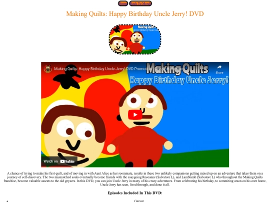 Making_Quilts_Happy_Birthday_Uncle_Jerry screenshot