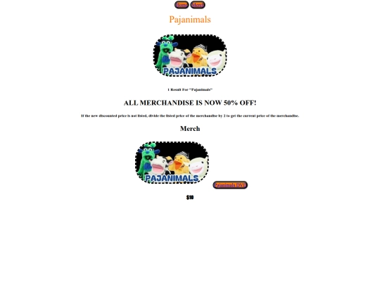 Pajanimals screenshot