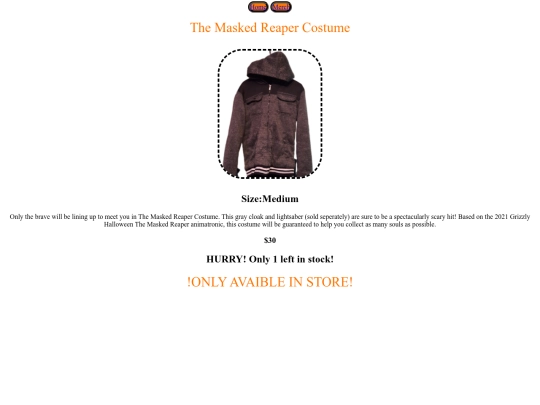 The_Masked_Reaper_Costume screenshot