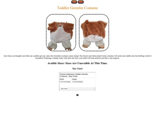 Toddler_Gremlin_Costume screenshot