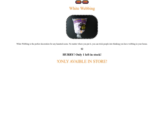White_Webbing screenshot