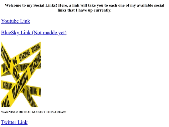 sociallinks screenshot