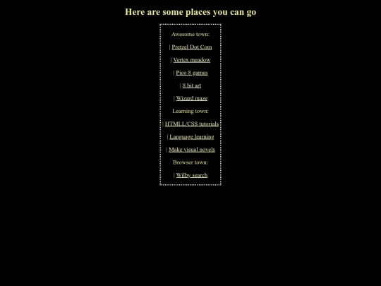 Links.Page screenshot