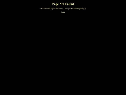 not_found screenshot