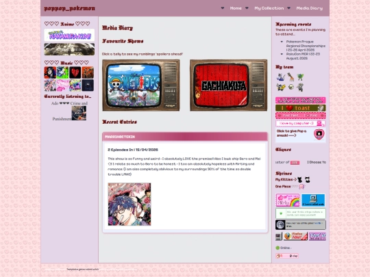 media-diary screenshot