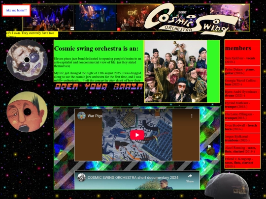 cosmingswing screenshot