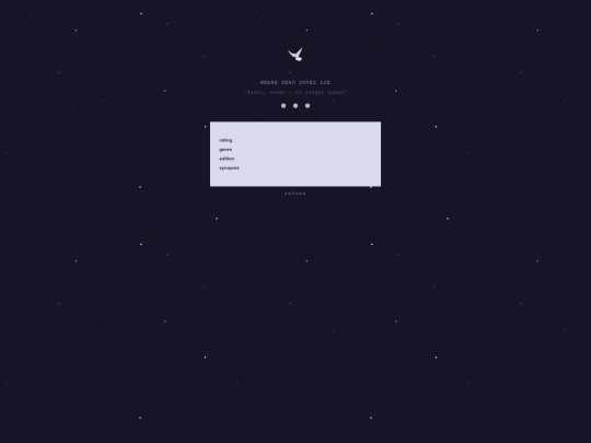 main/pages/nolongerhuman screenshot