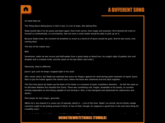 submissions/aDifferentSong screenshot