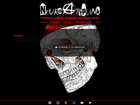 articles screenshot