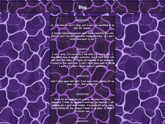 blog screenshot