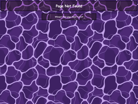 not_found screenshot