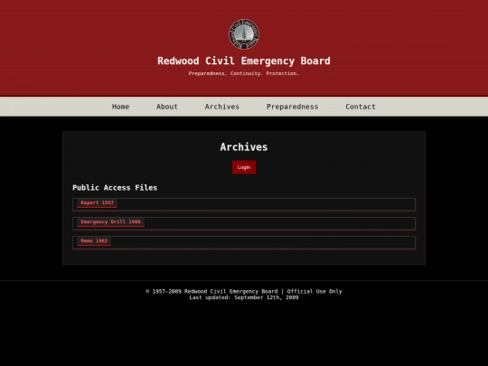 archives screenshot