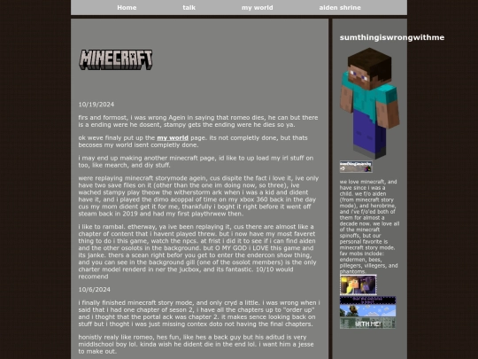 minecraft/talk screenshot